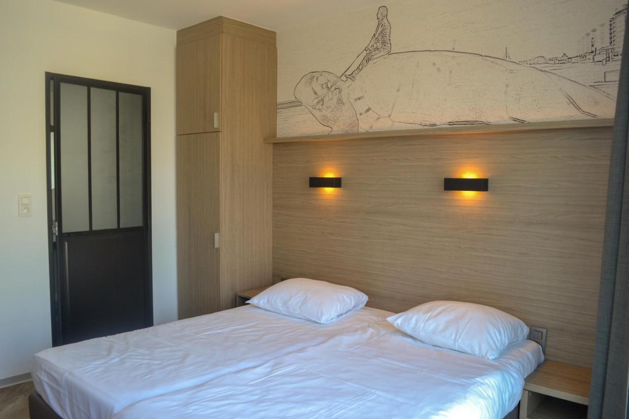 Hotel Sandeshoved Zeedijk Nieuwpoort Kültér fotó