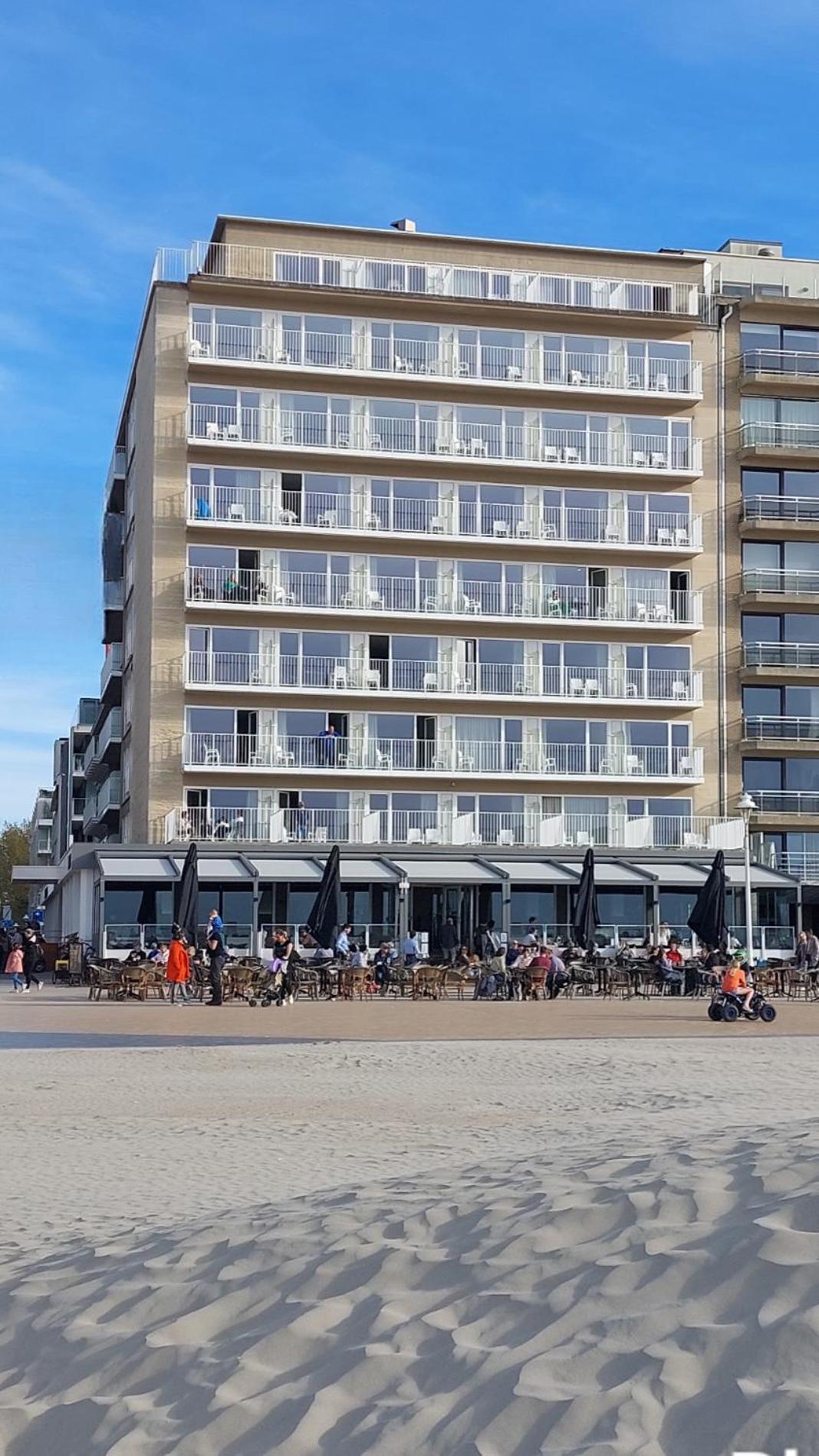 Hotel Sandeshoved Zeedijk Nieuwpoort Kültér fotó